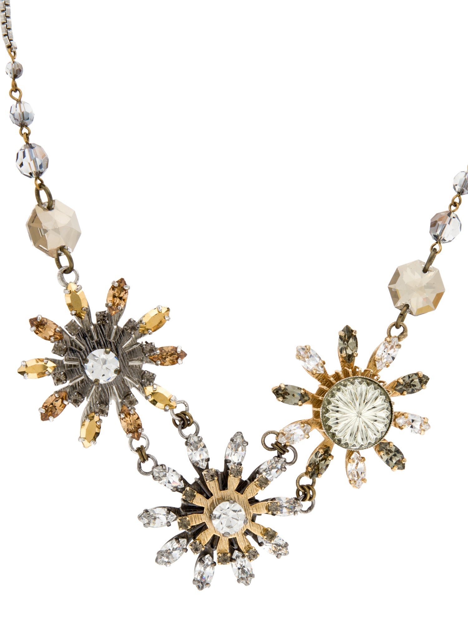 Anton Heunis Crystal Collar Necklace