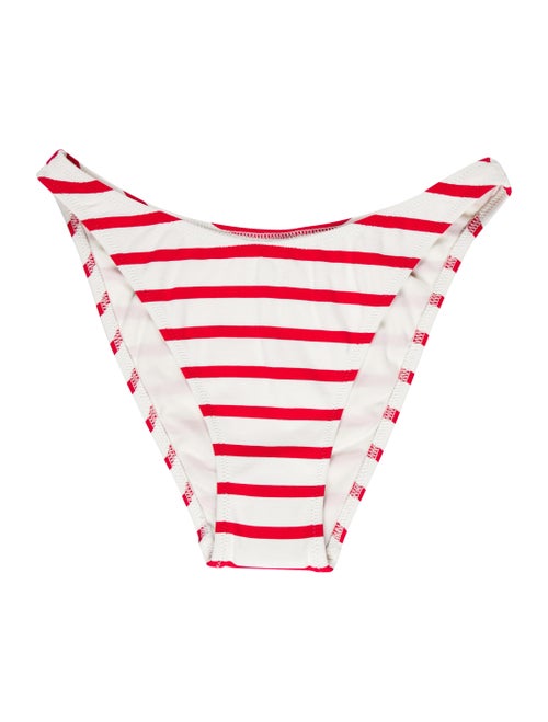 Solid & Striped Striped Bottoms White