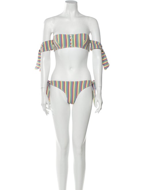 Solid & Striped Mackenzie Striped Bikini w/ Tags W
