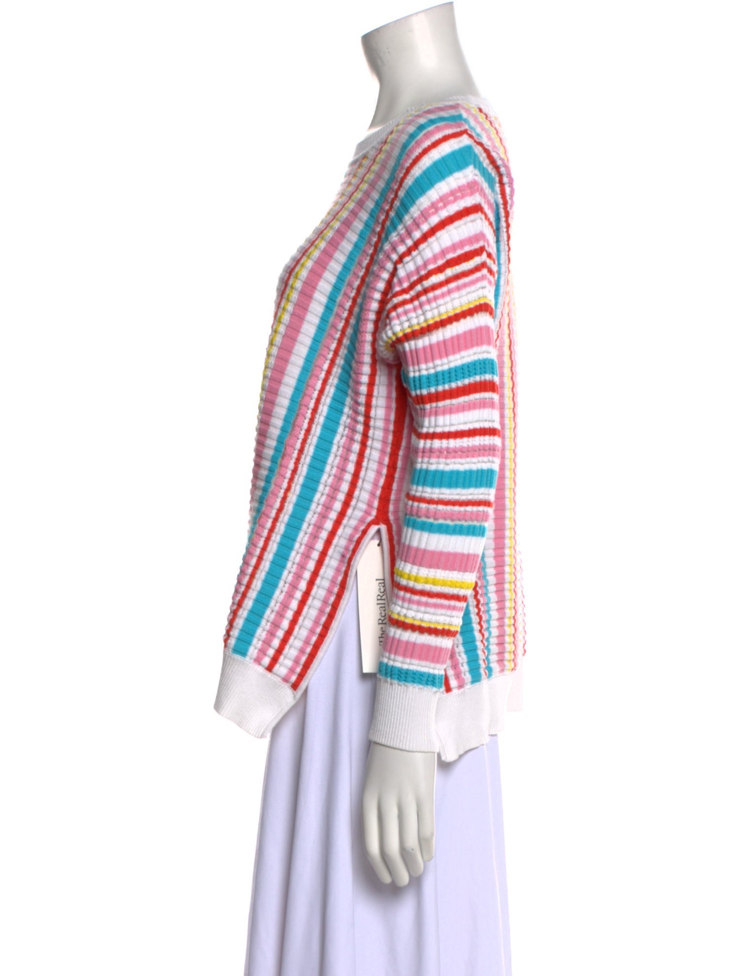 Solid & Striped Striped Scoop Neck Sweater