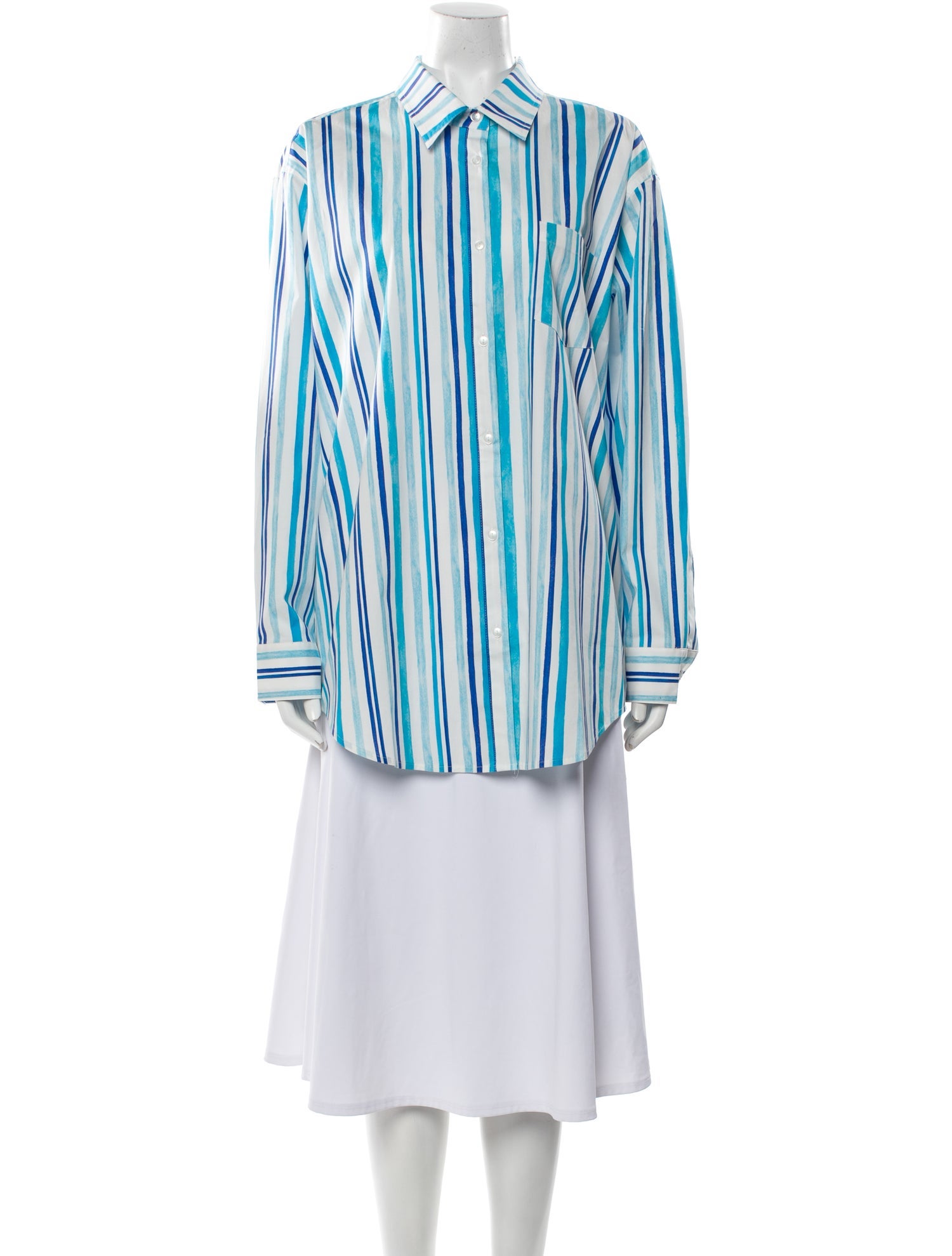 Solid & Striped Striped Cover-Up w/ Tags
