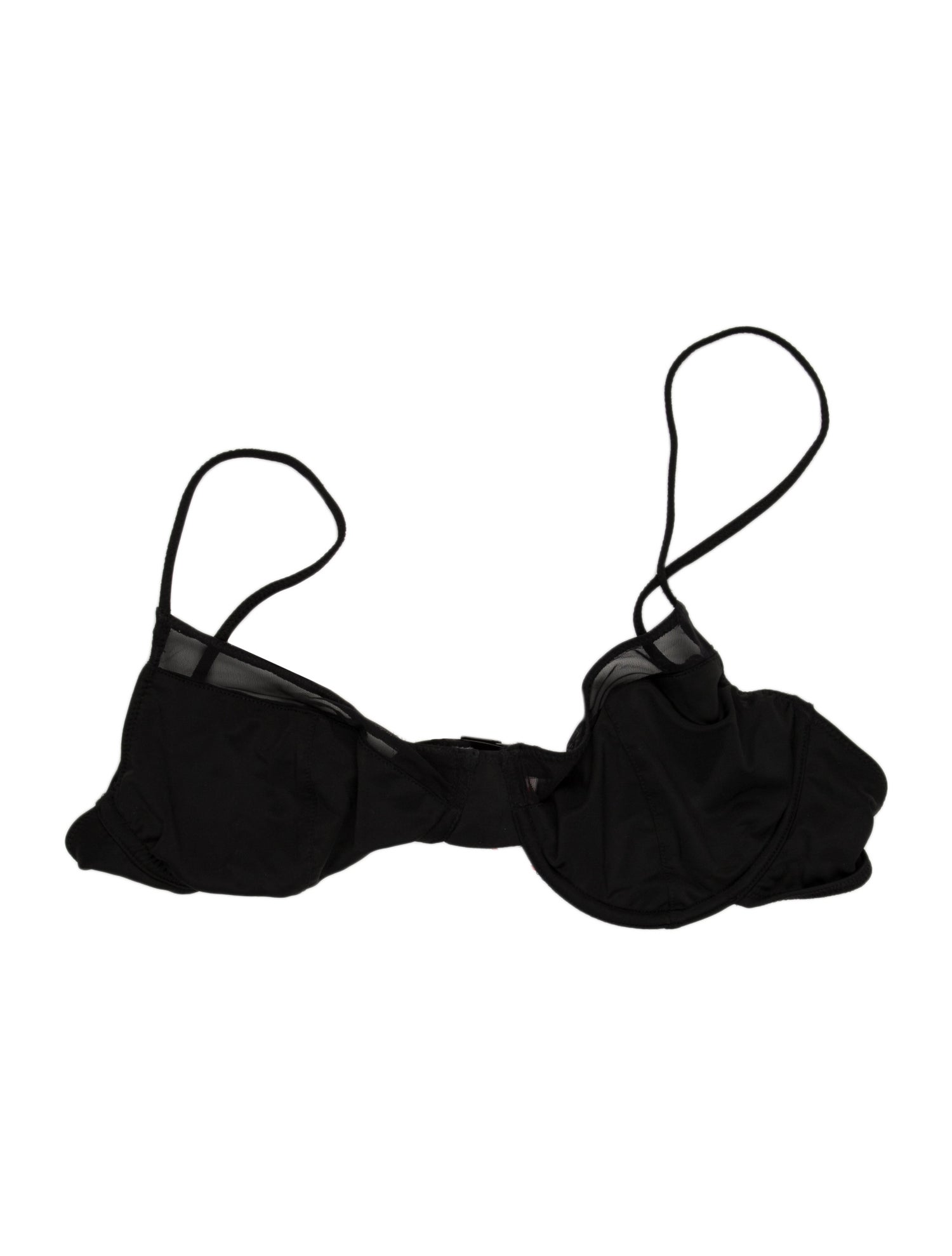 Solid & Striped Mesh Accents Top w/ Tags