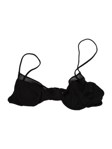 Solid & Striped Swimwear Mesh Accents Top XXL