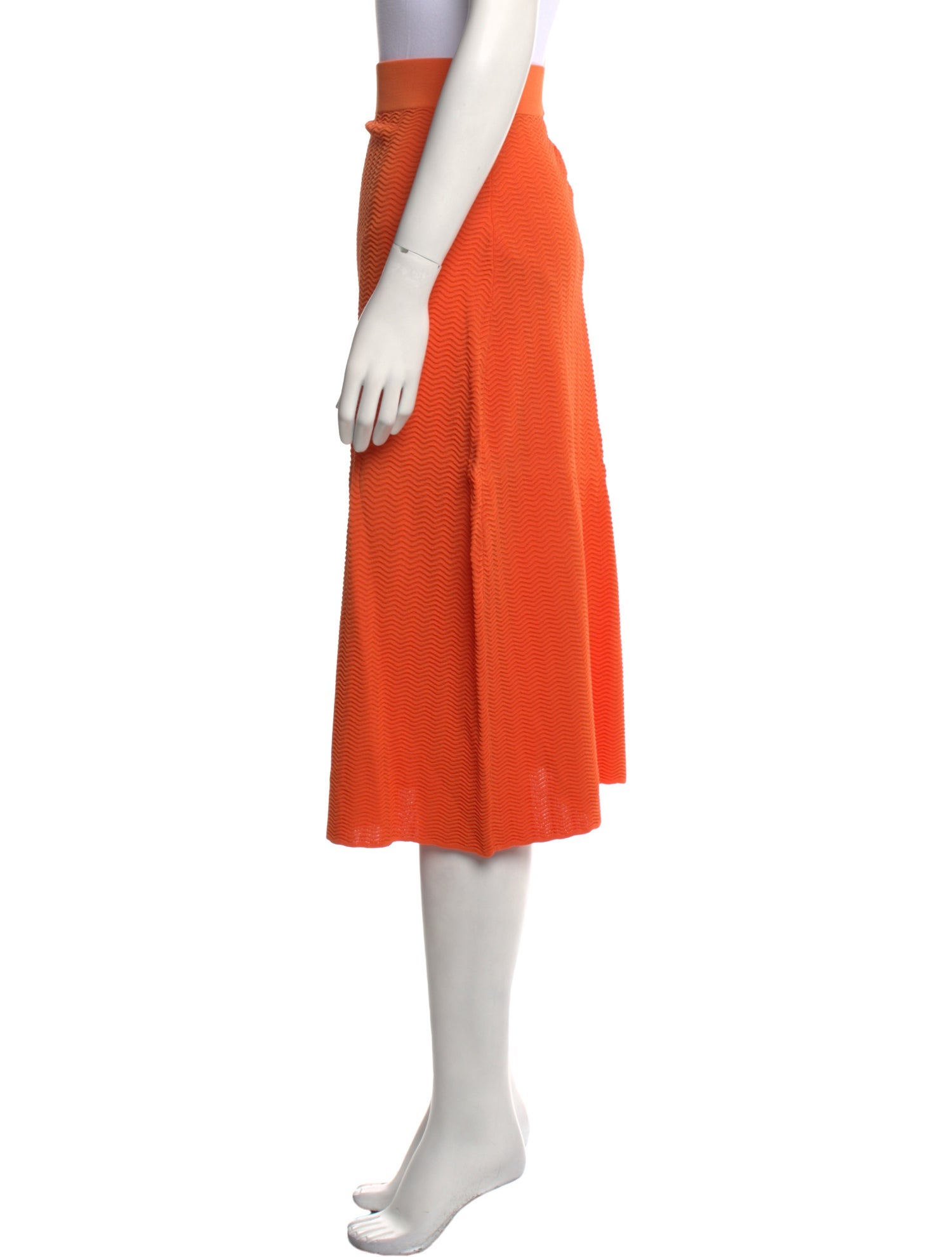 Solid & Striped Knee-Length Skirt w/ Tags