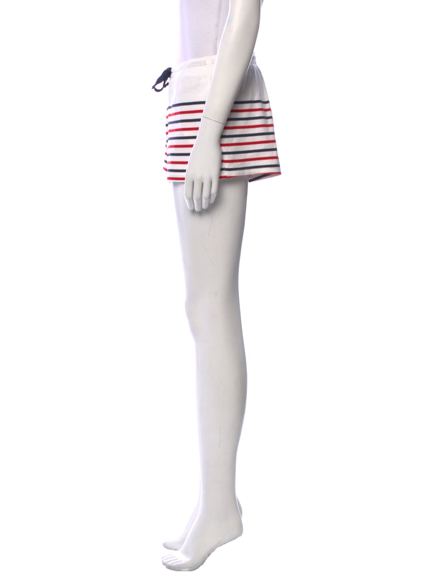 Solid & Striped Striped Mini Shorts