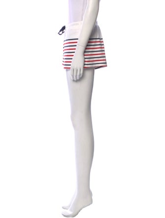 Solid & Striped Striped Mini Shorts