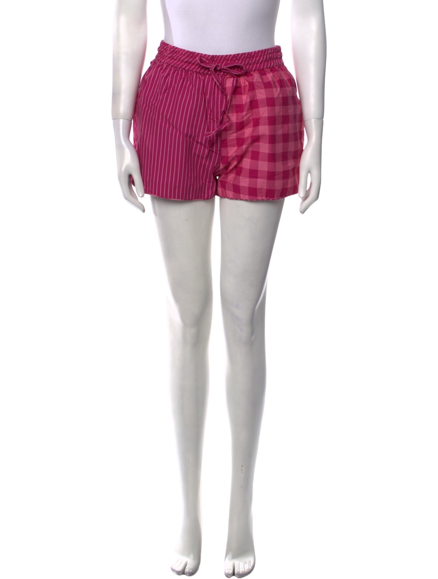 Solid & Striped Striped Mini Shorts