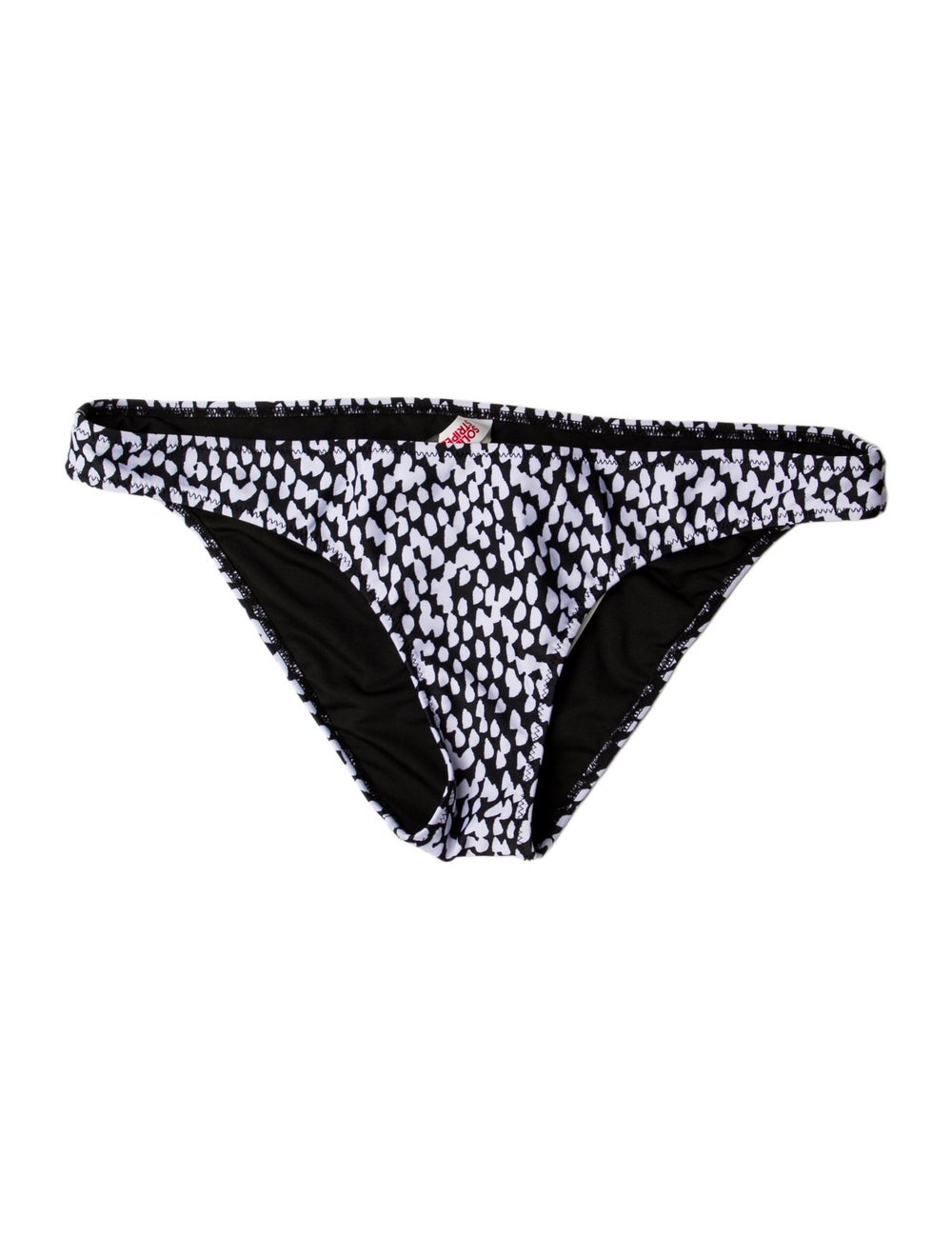 Solid & Striped Bottoms Blue Printed Swimwear is … - image 1