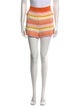 Solid & Striped Striped Mini Shorts