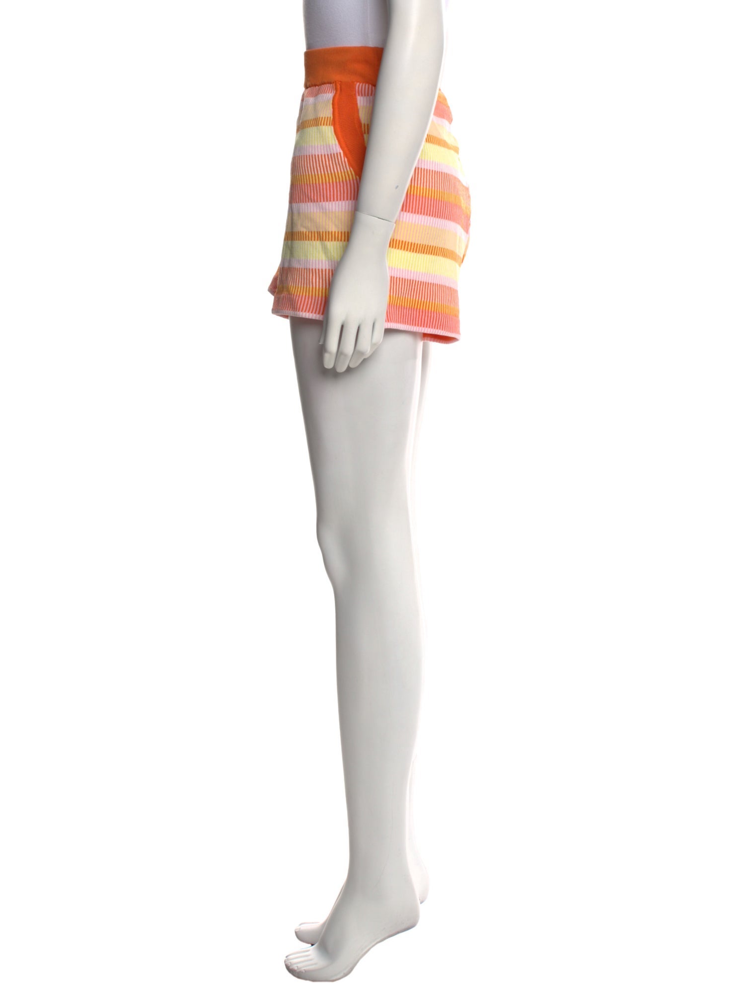 Solid & Striped Striped Mini Shorts