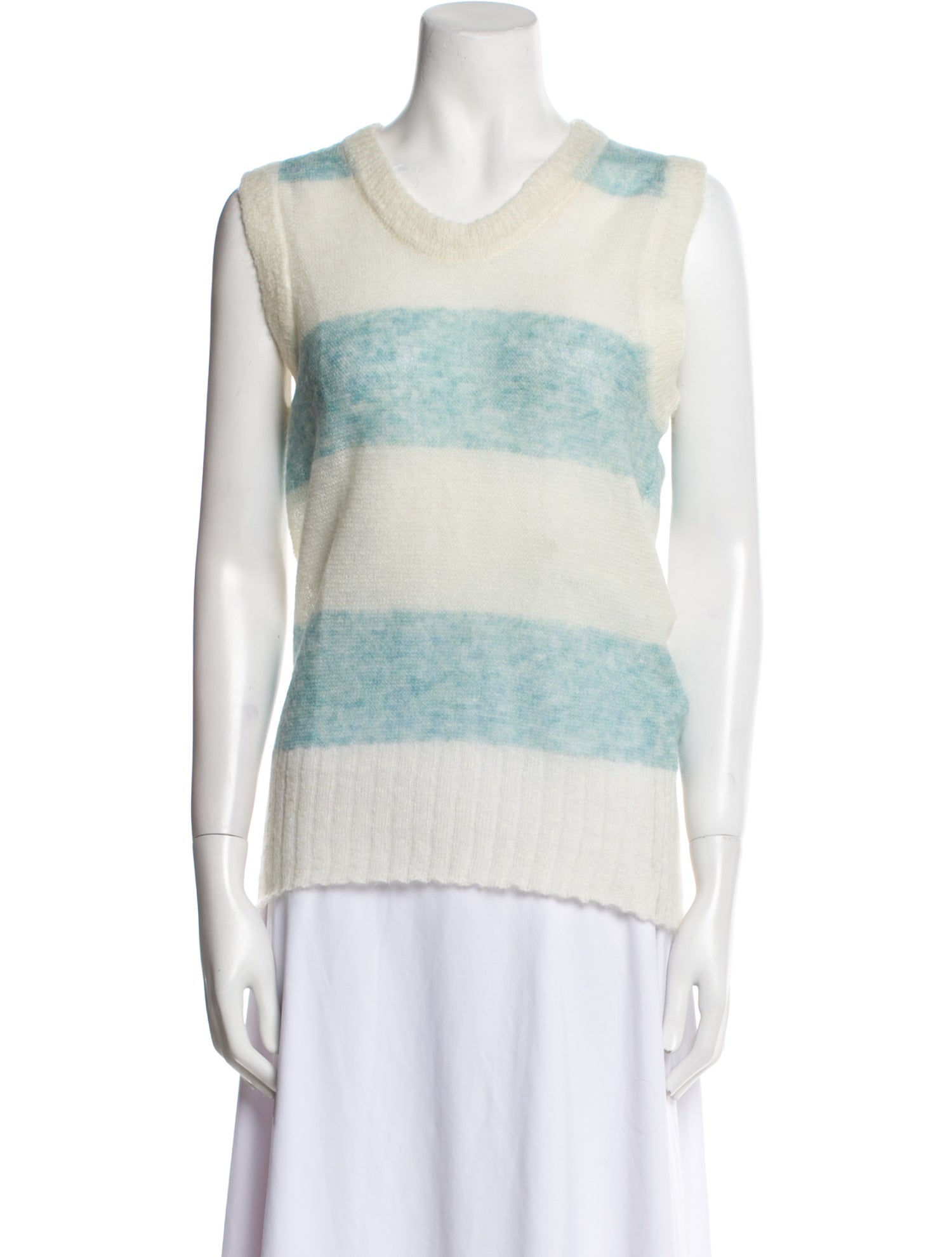 Solid & Striped Mohair Striped Sweater