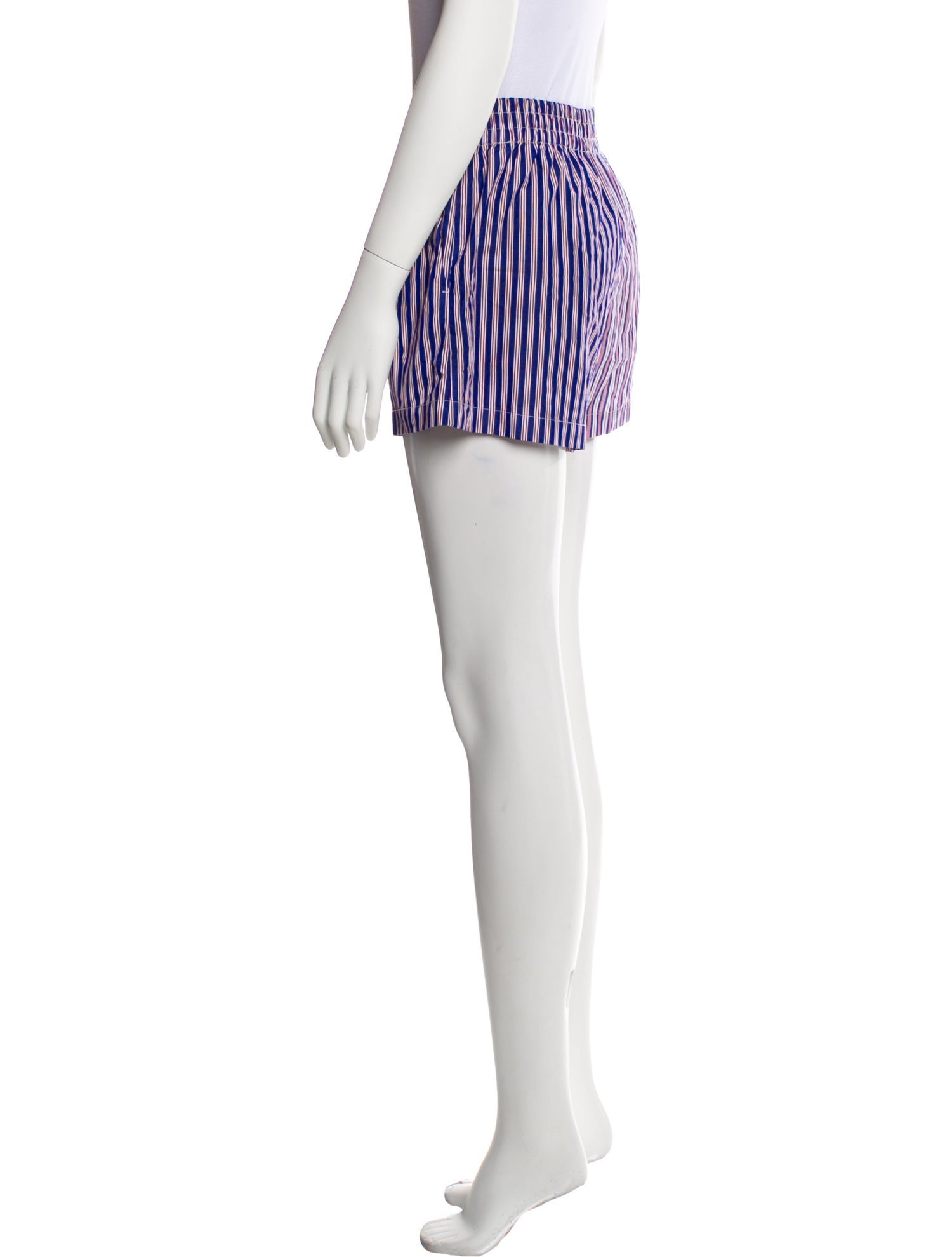 Solid & Striped Striped Mini Shorts