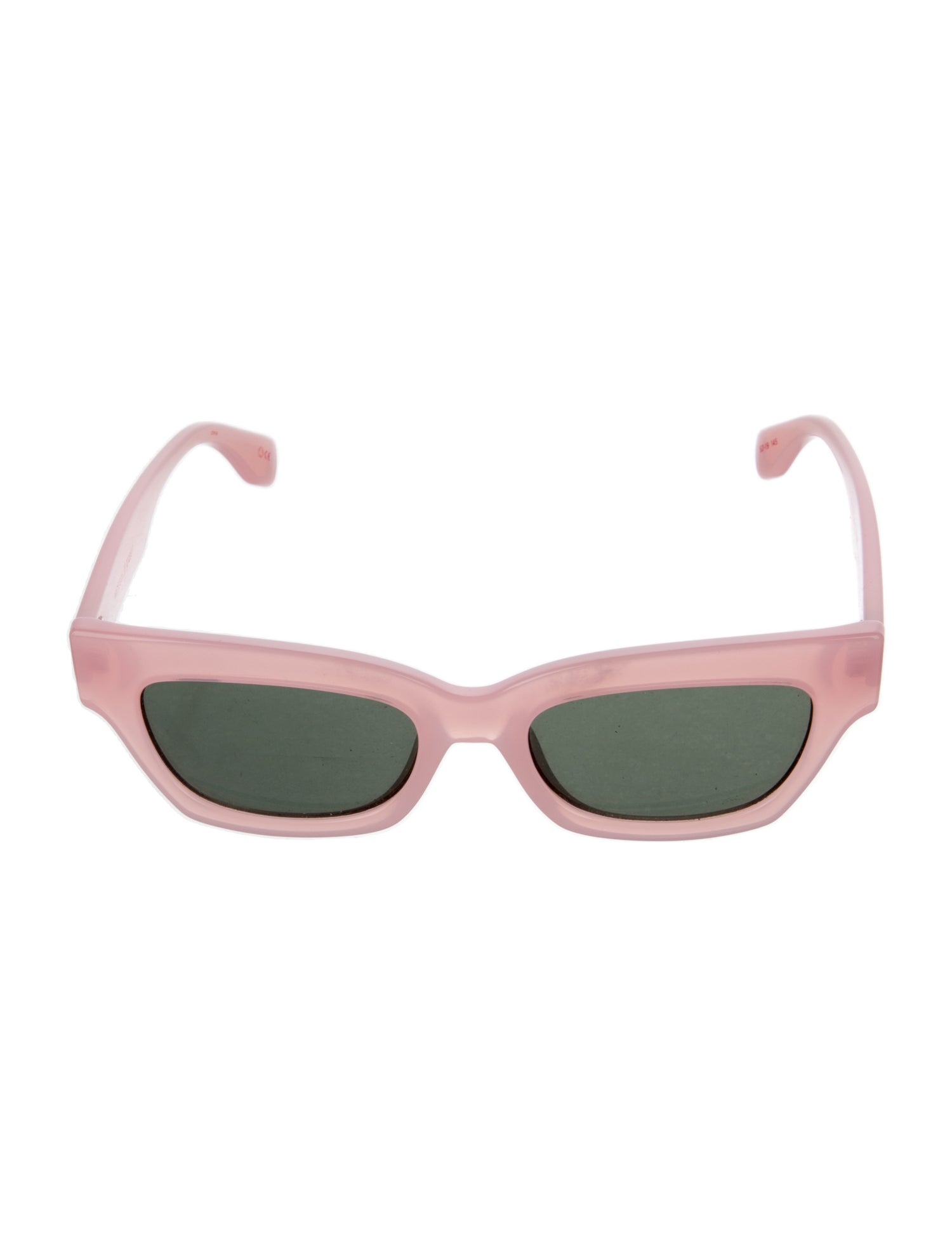 Solid & Striped Square Tinted Sunglasses