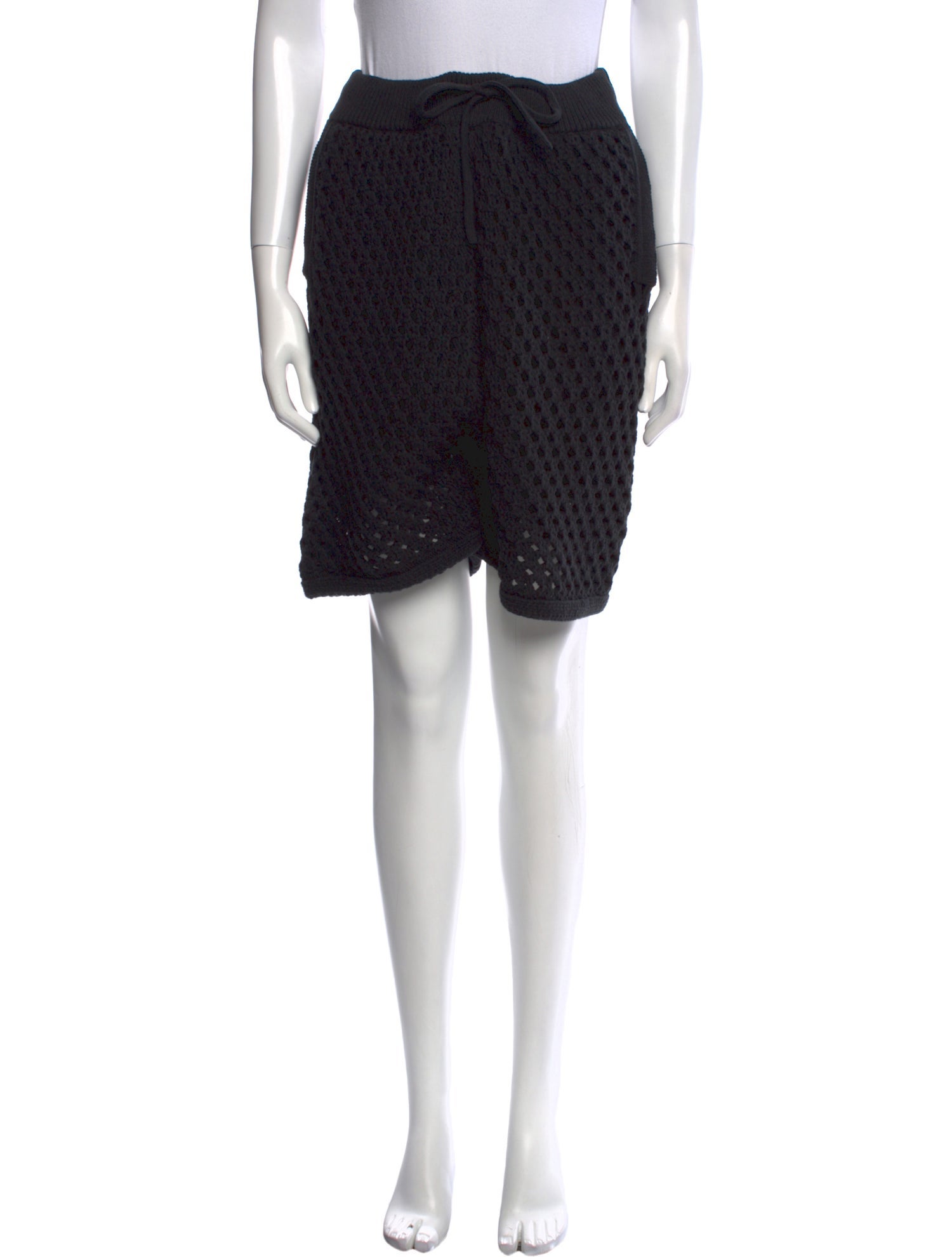 Solid & Striped Knee-Length Shorts