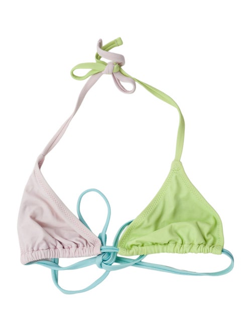 Solid & Striped Colorblock Pattern Top