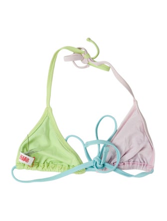 Solid & Striped Colorblock Pattern Top