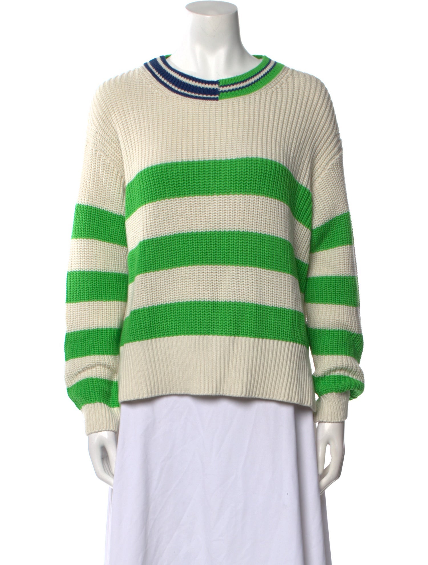 Solid & Striped Striped Crew Neck Sweater w/ Tags