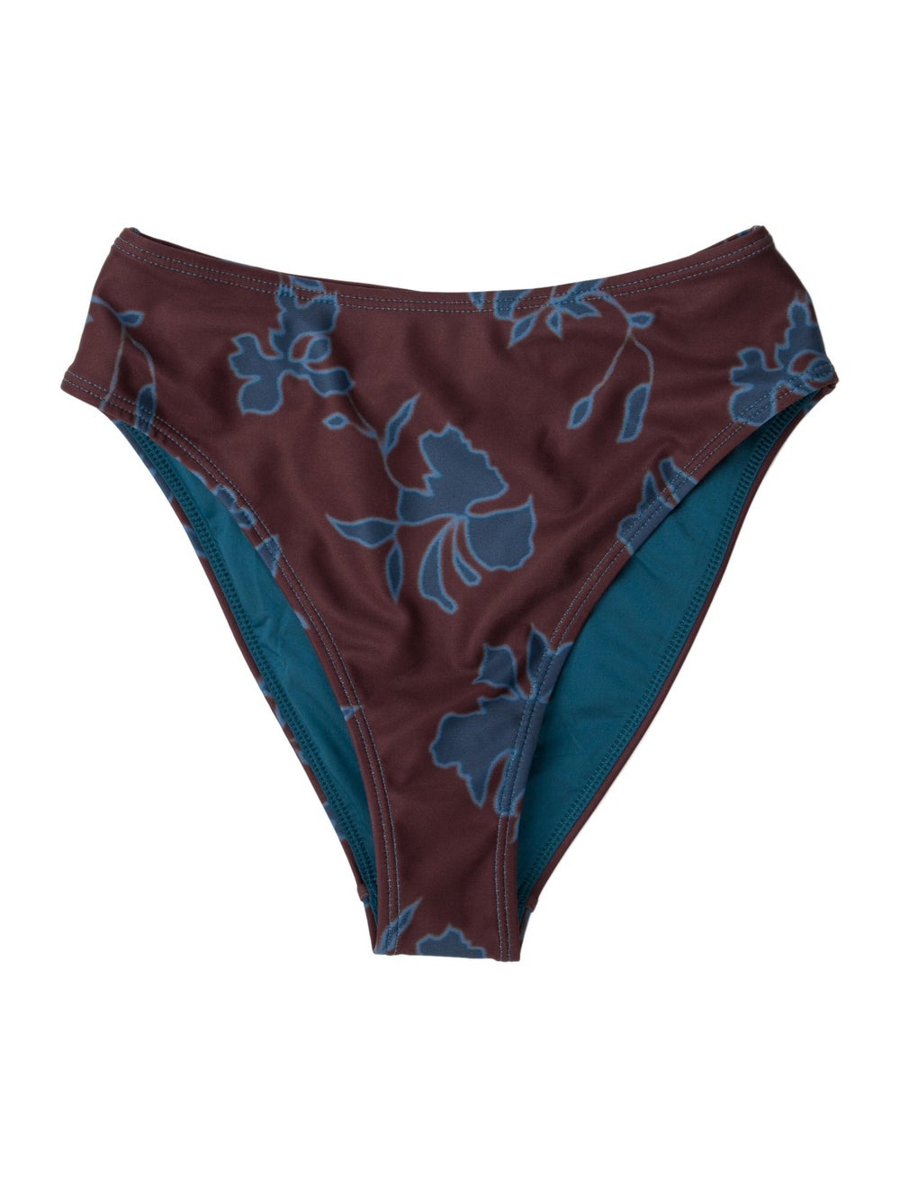 Solid & Striped Bottoms Brown Printed Swimwear is… - image 1