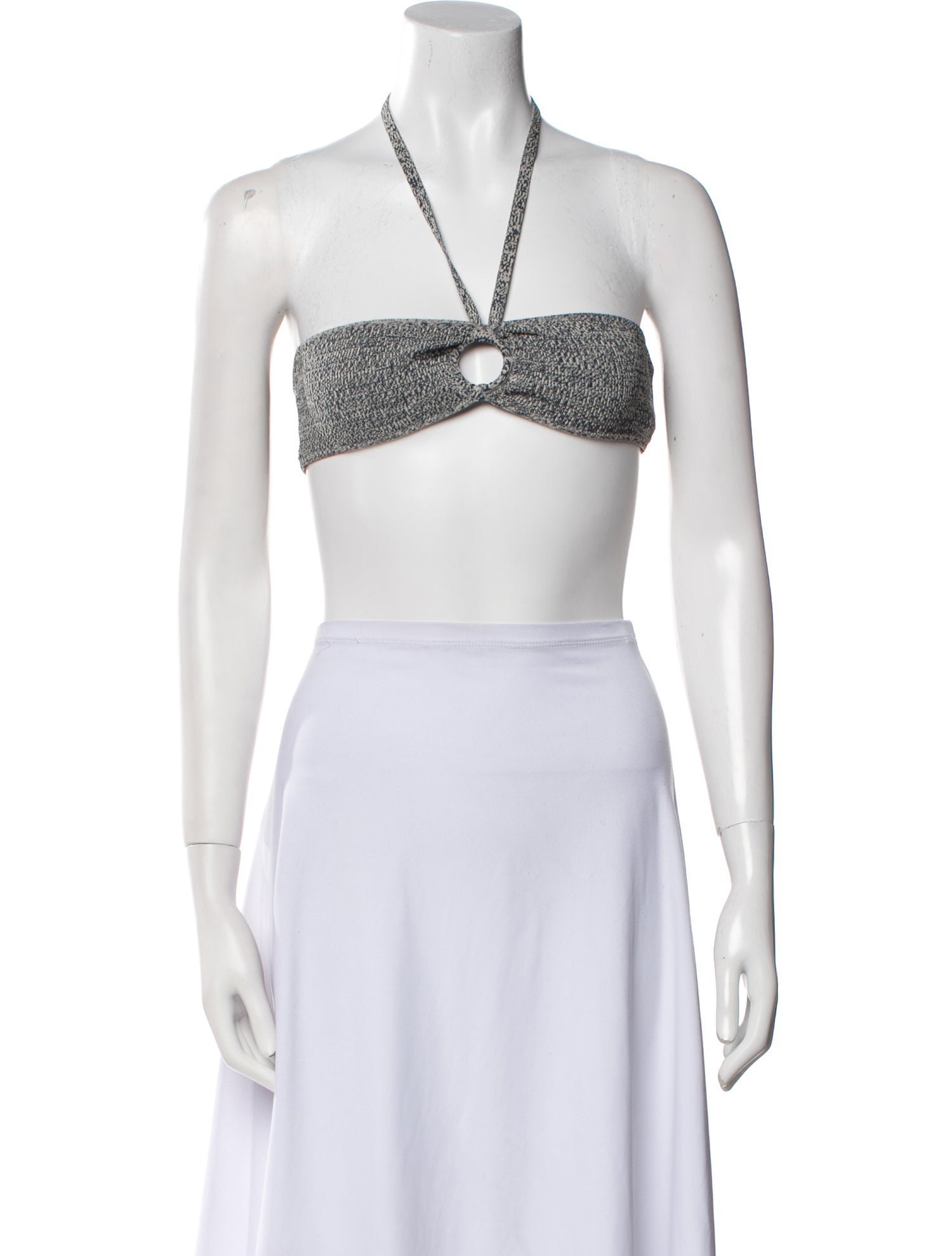 Solid & Striped Strapless Crop Top w/ Tags