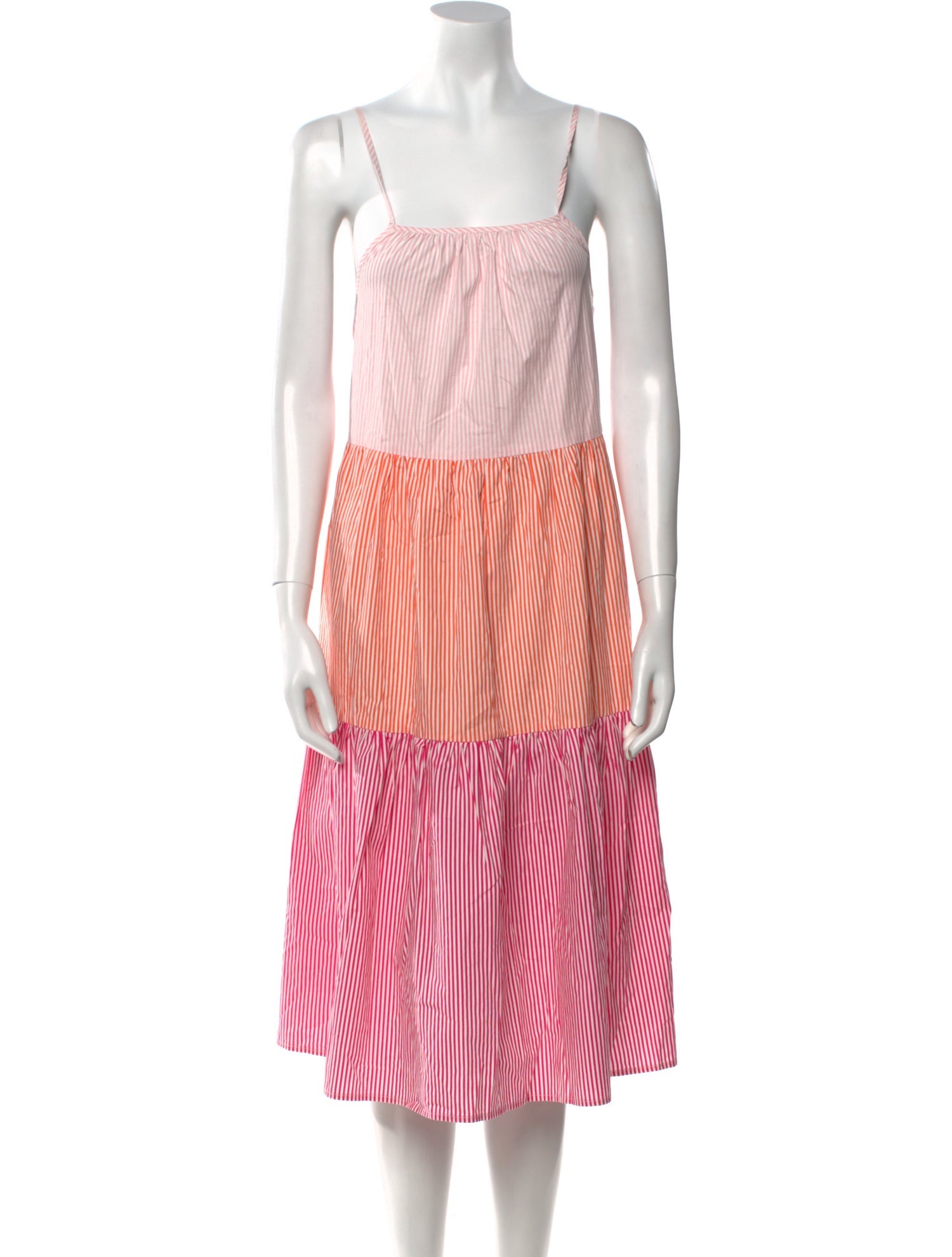 Solid & Striped Striped Knee-Length Dress