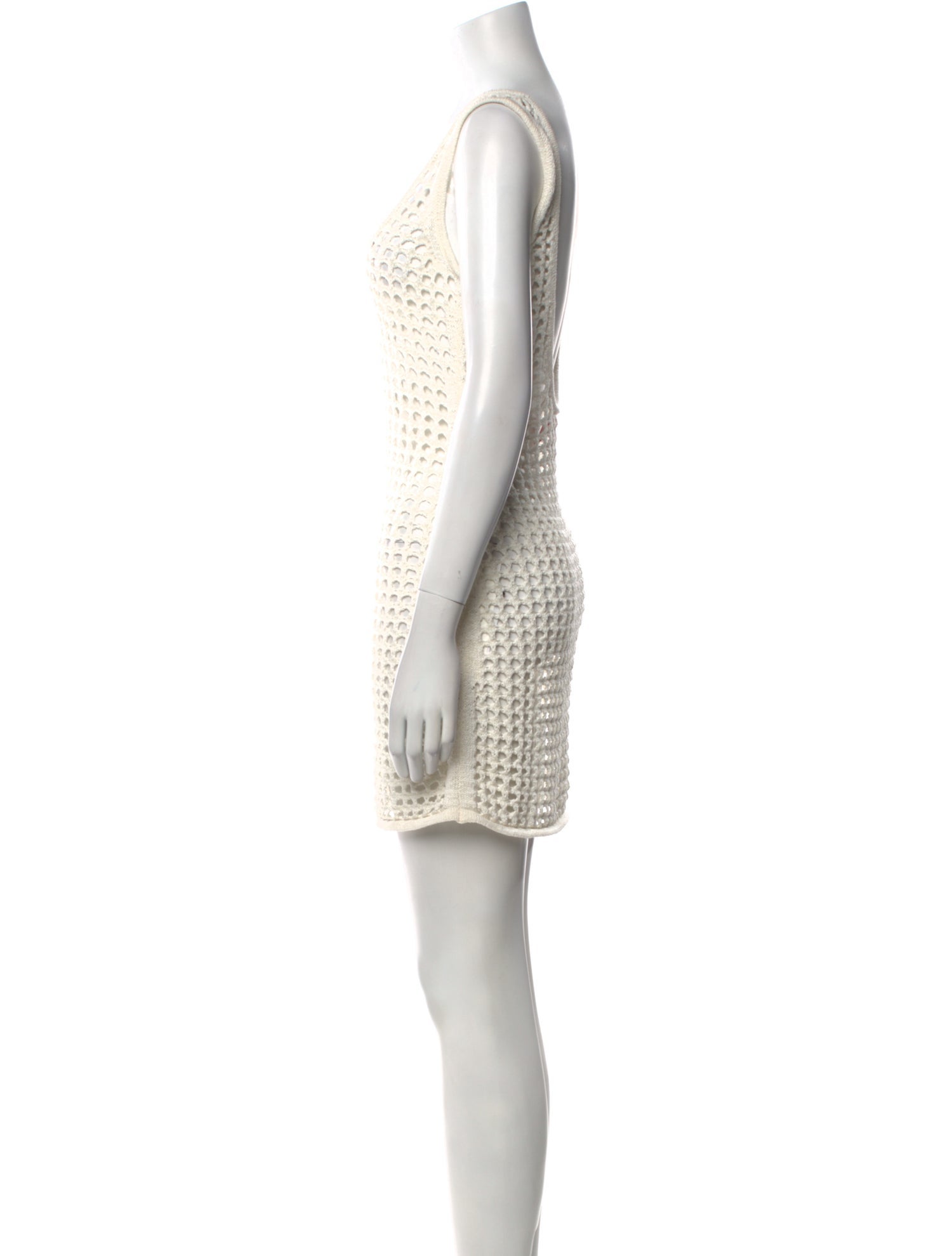 Solid & Striped Scoop Neck Mini Dress