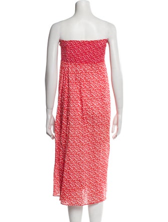 Solid & Striped Printed Knee-Length Dress