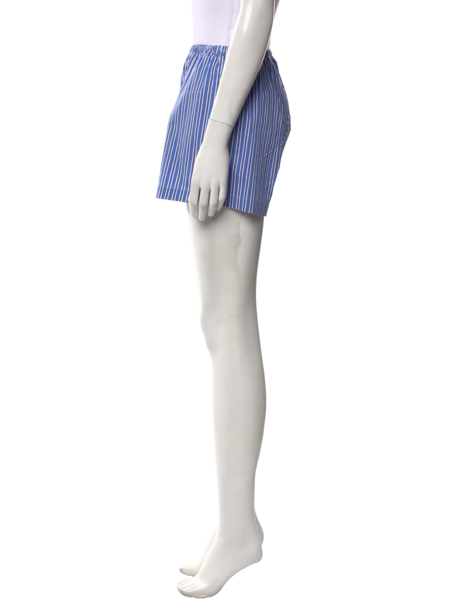 Solid & Striped Striped Mini Shorts