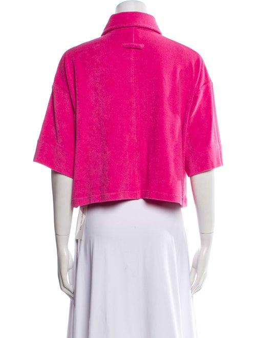 Solid & Striped Short Sleeve Crop Top