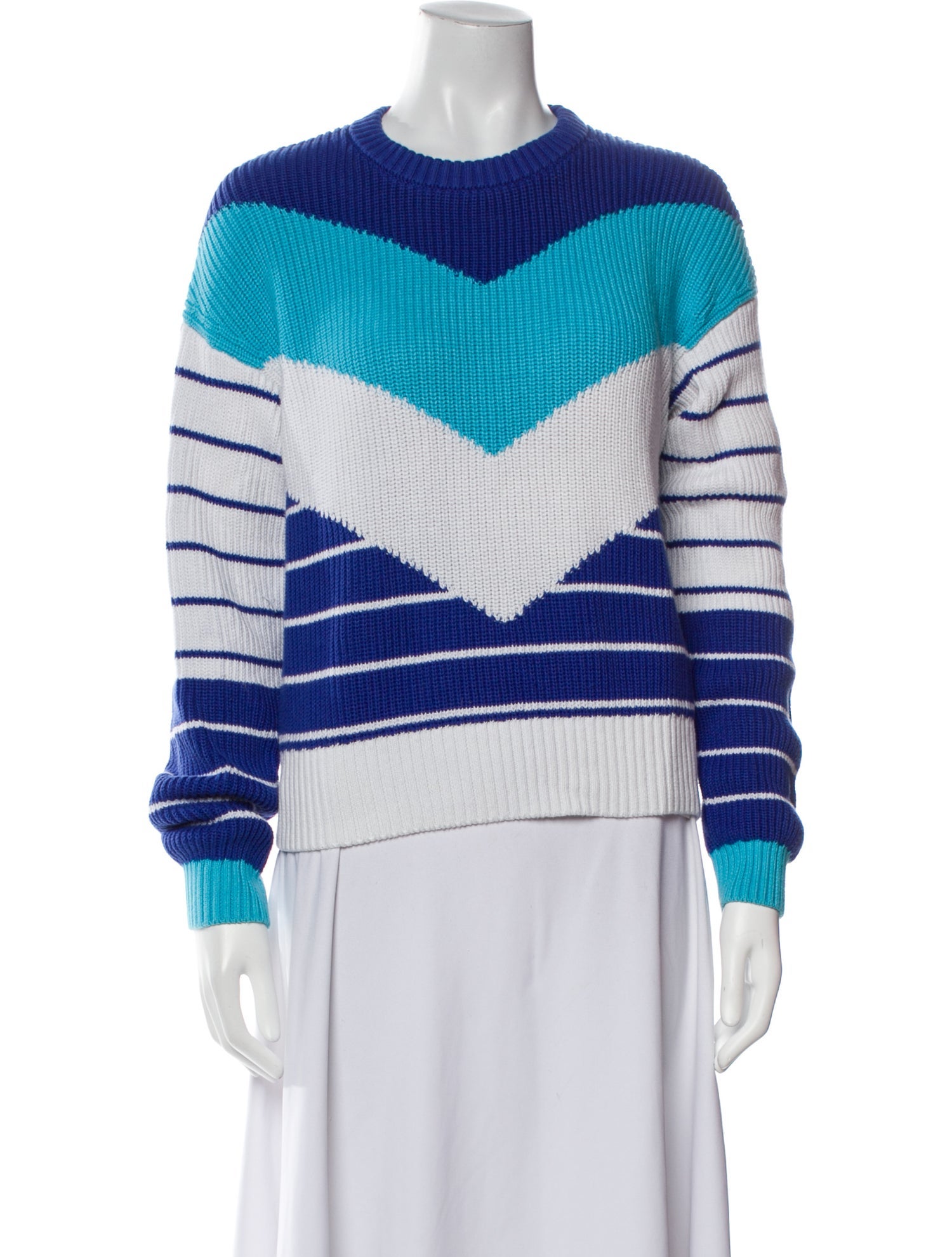 Solid & Striped Striped Crew Neck Sweater