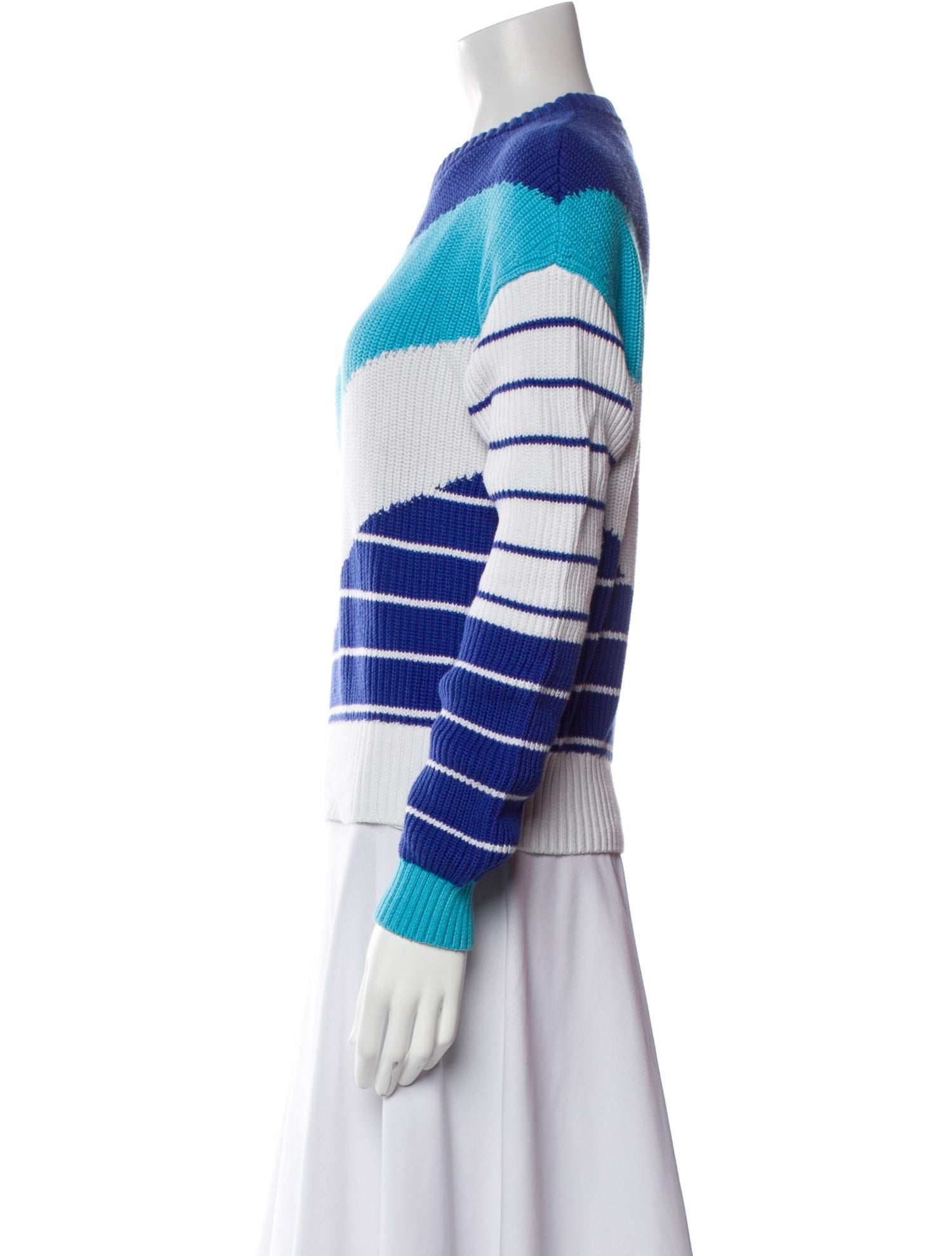 Solid & Striped Striped Crew Neck Sweater