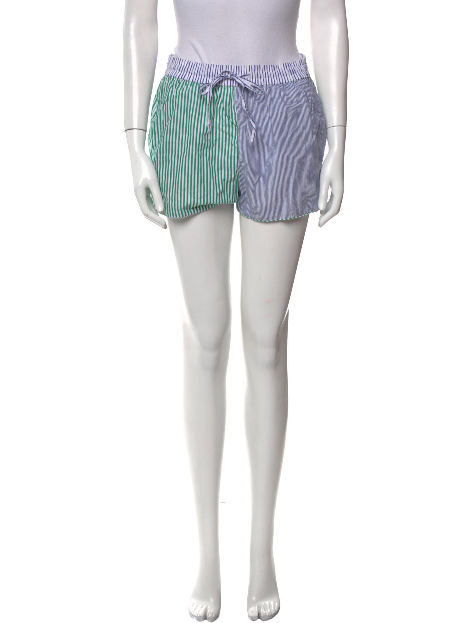 Solid & Striped Striped Mini Shorts