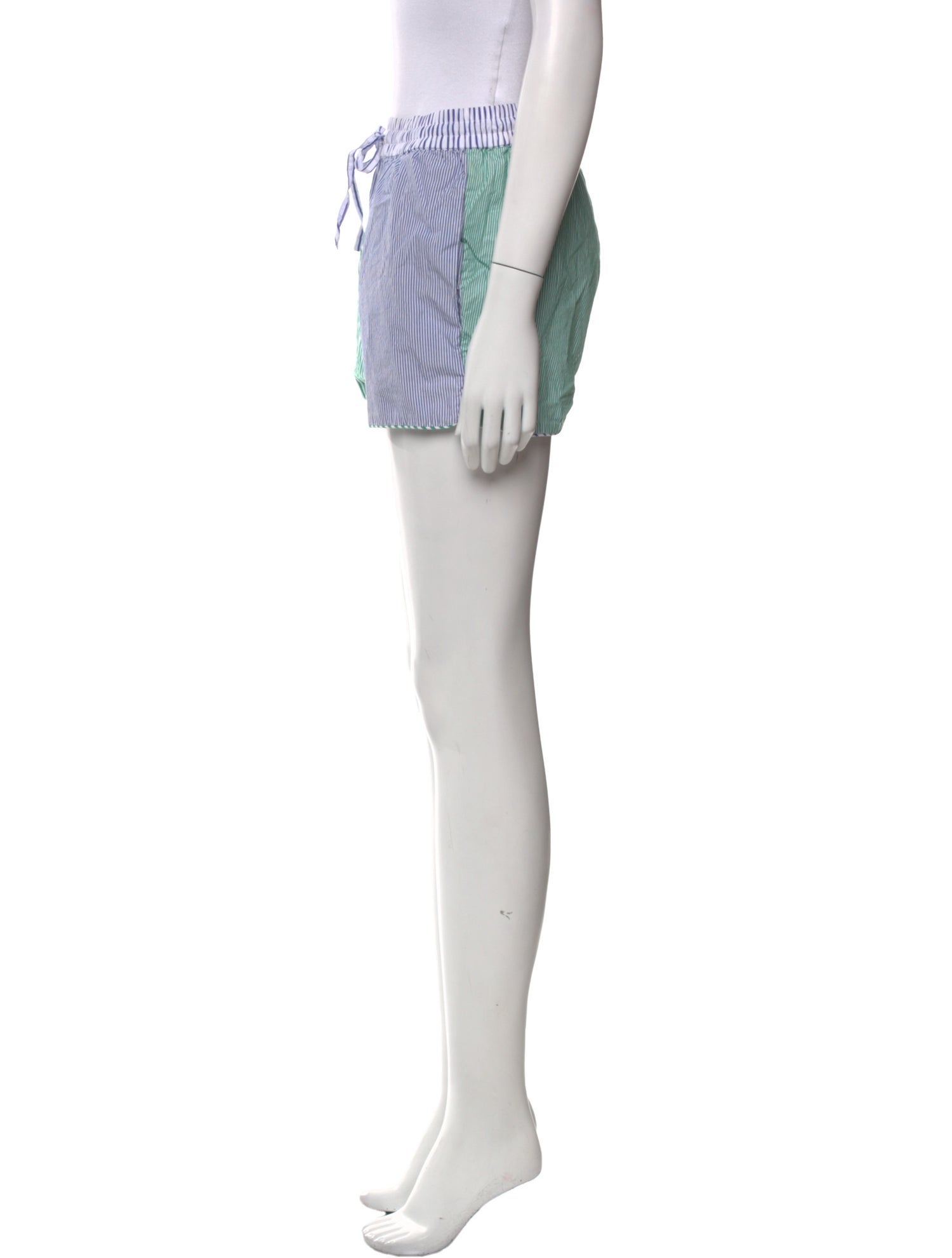 Solid & Striped Striped Mini Shorts