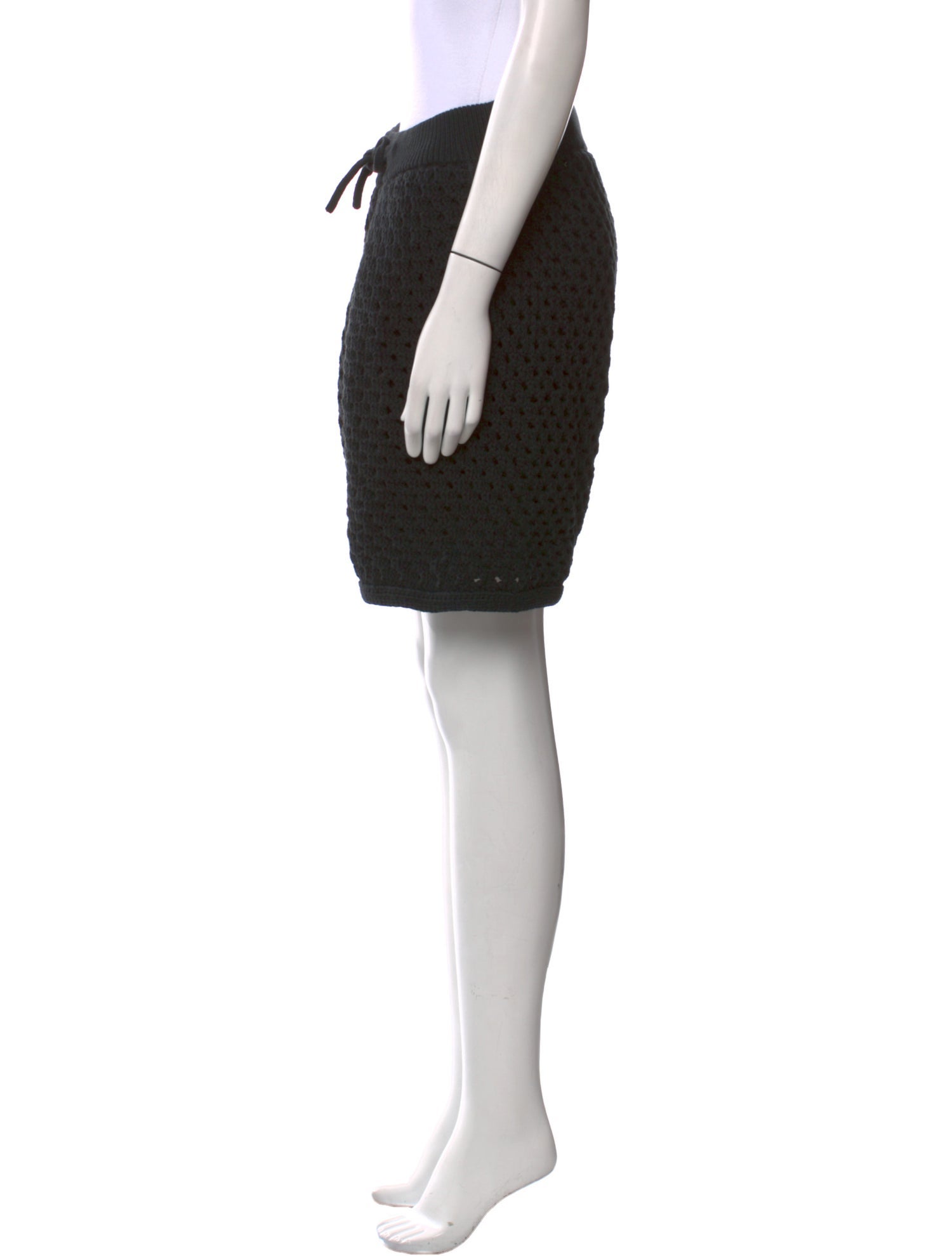 Solid & Striped Knee-Length Shorts w/ Tags