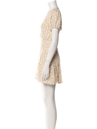 Solid & Striped Printed Mini Dress