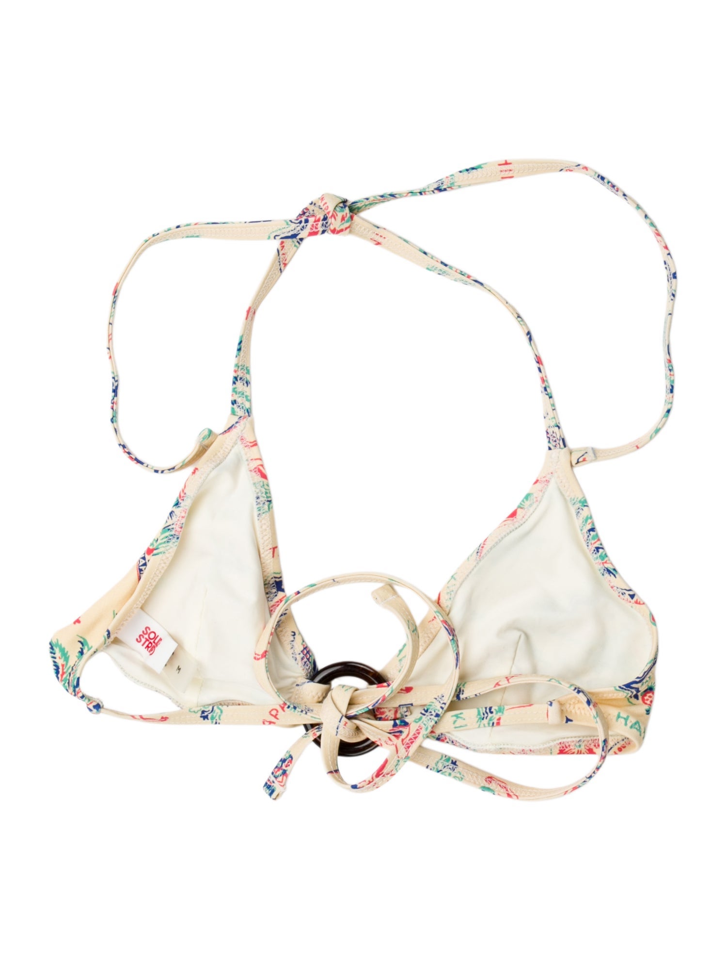 Solid & Striped Printed Top