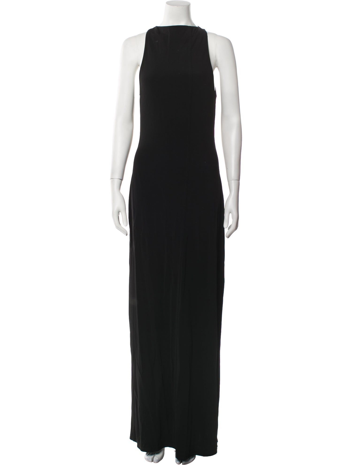 Solid & Striped Bateau Neckline Long Dress