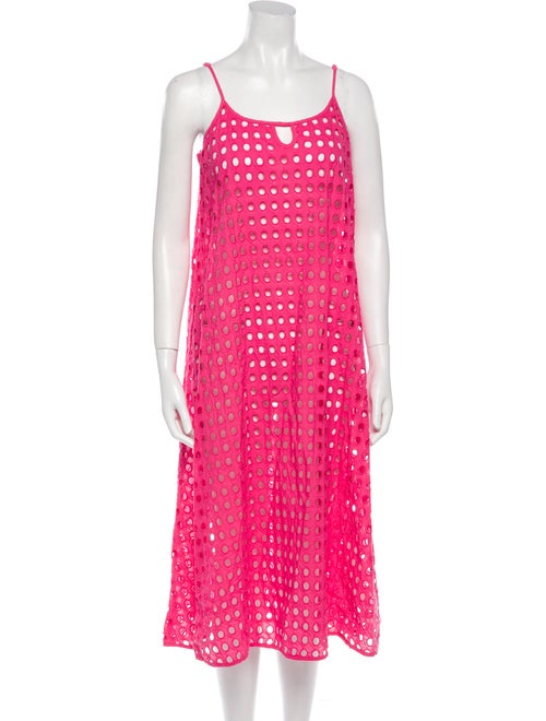 Solid & Striped Printed Midi Length Dress