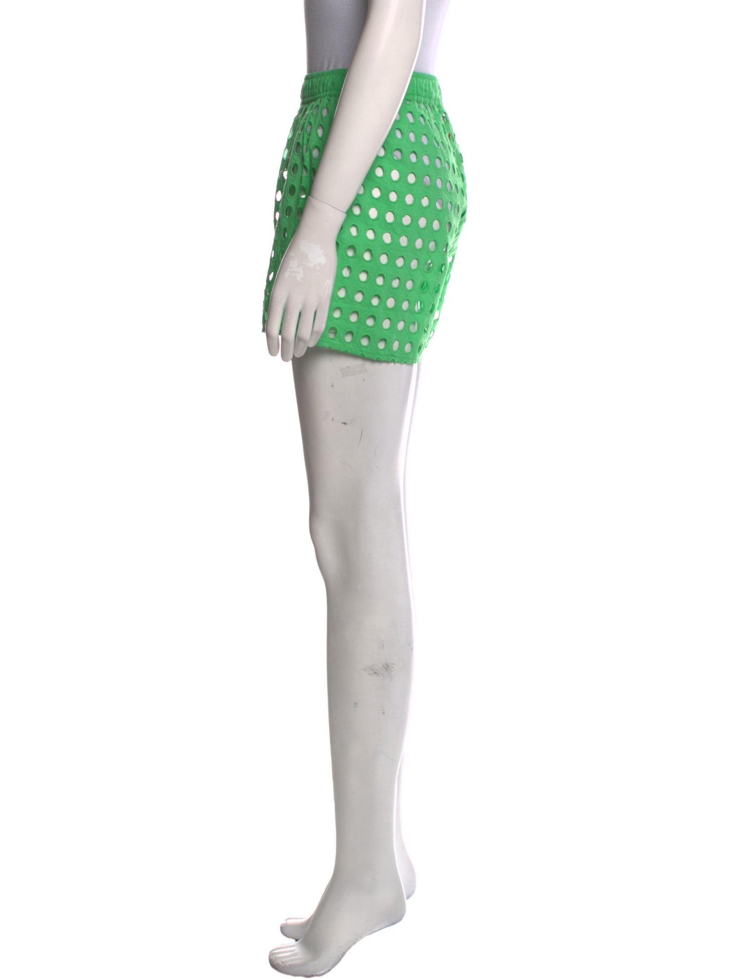 Solid & Striped Patterned Mini Shorts w/ Tags