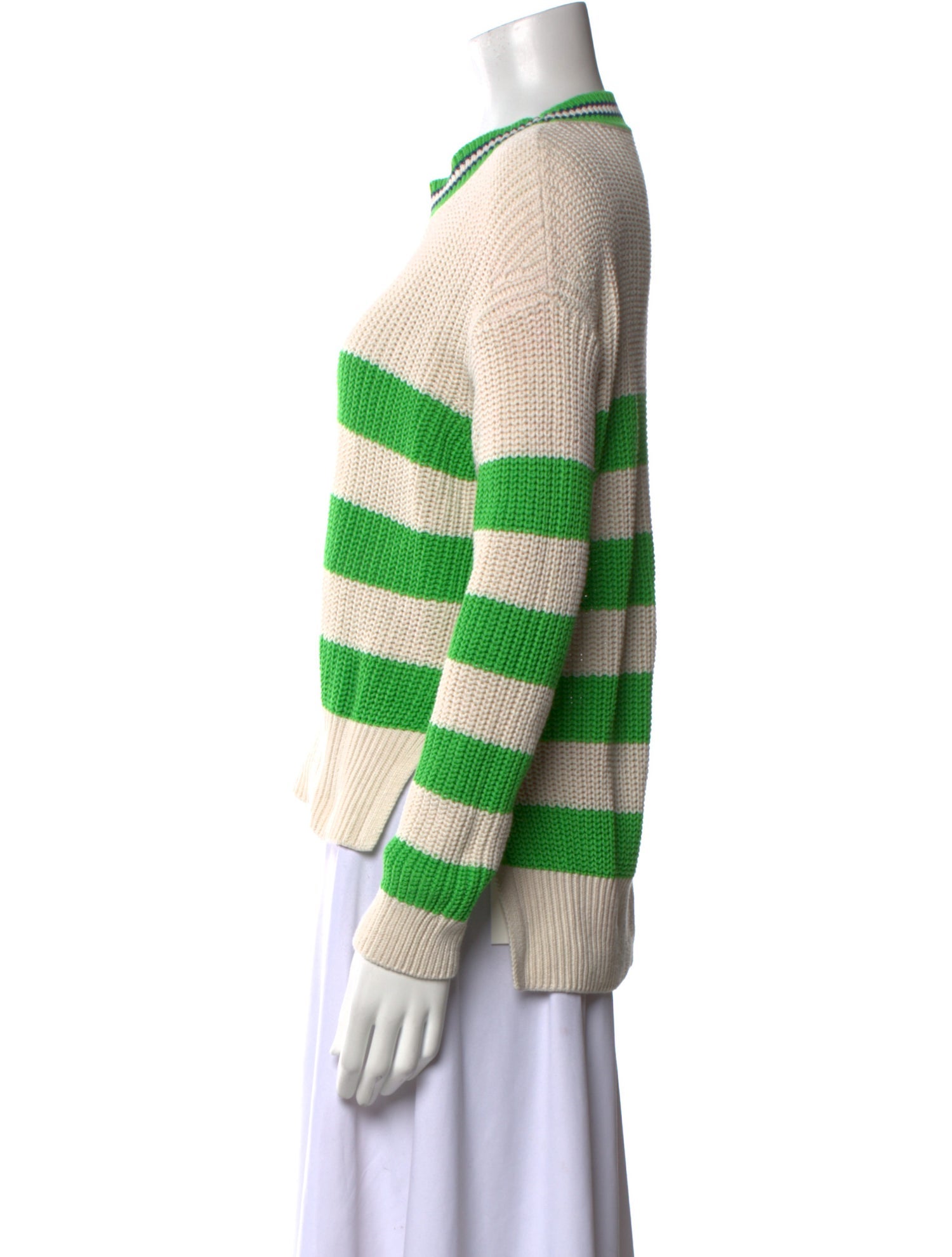 Solid & Striped Striped Crew Neck Sweater