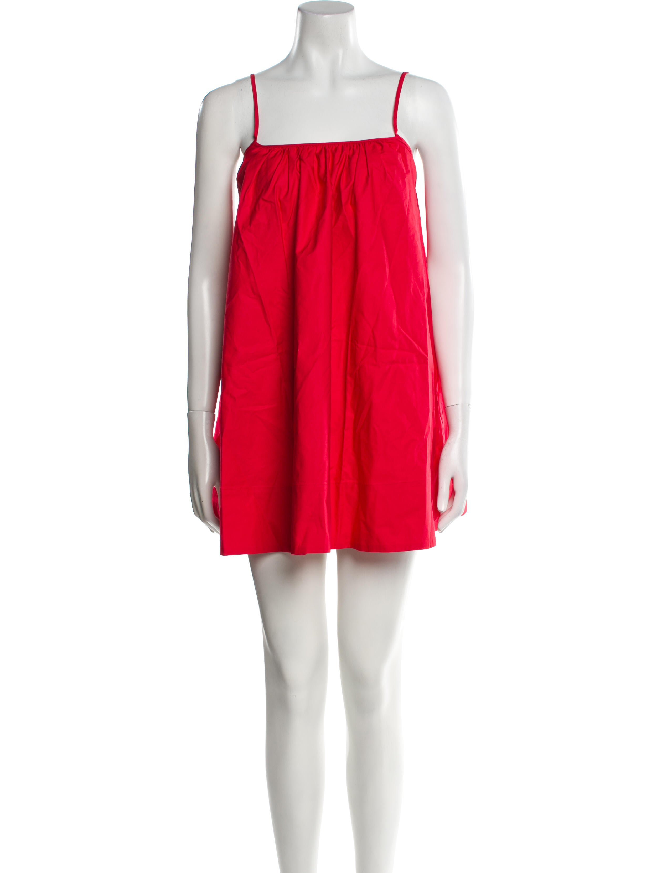 Solid & Striped Square Neckline Mini Dress w/ Tags