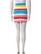 Solid & Striped Striped Mini Skirt