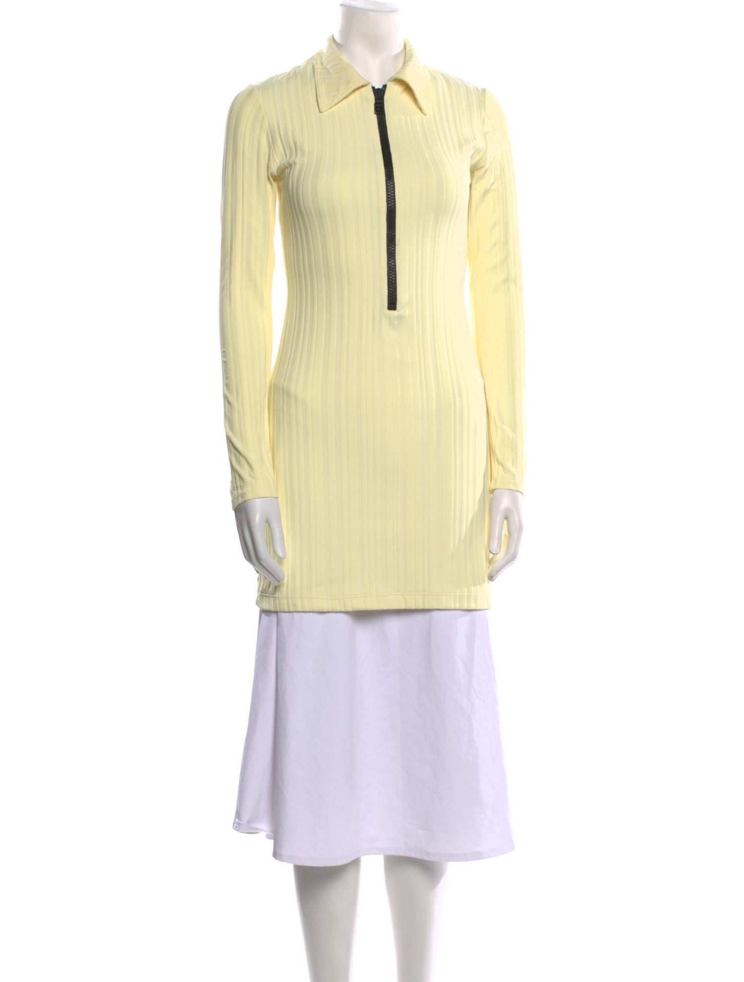 Solid & Striped Long Sleeve Tunic