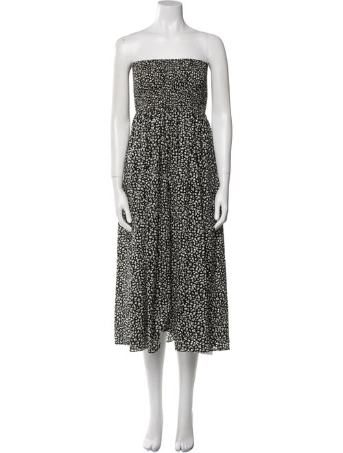 Solid & Striped Printed Midi Length Dress