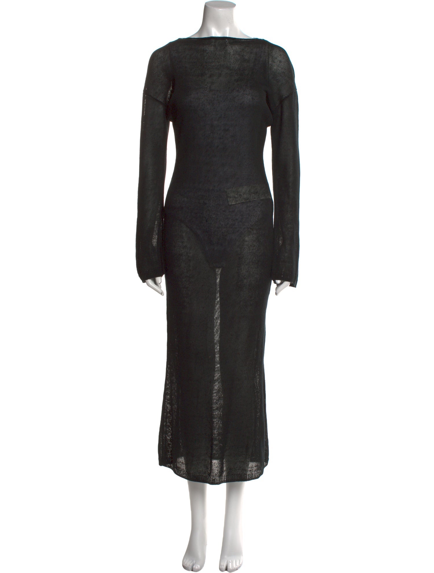 Solid & Striped Linen Long Dress