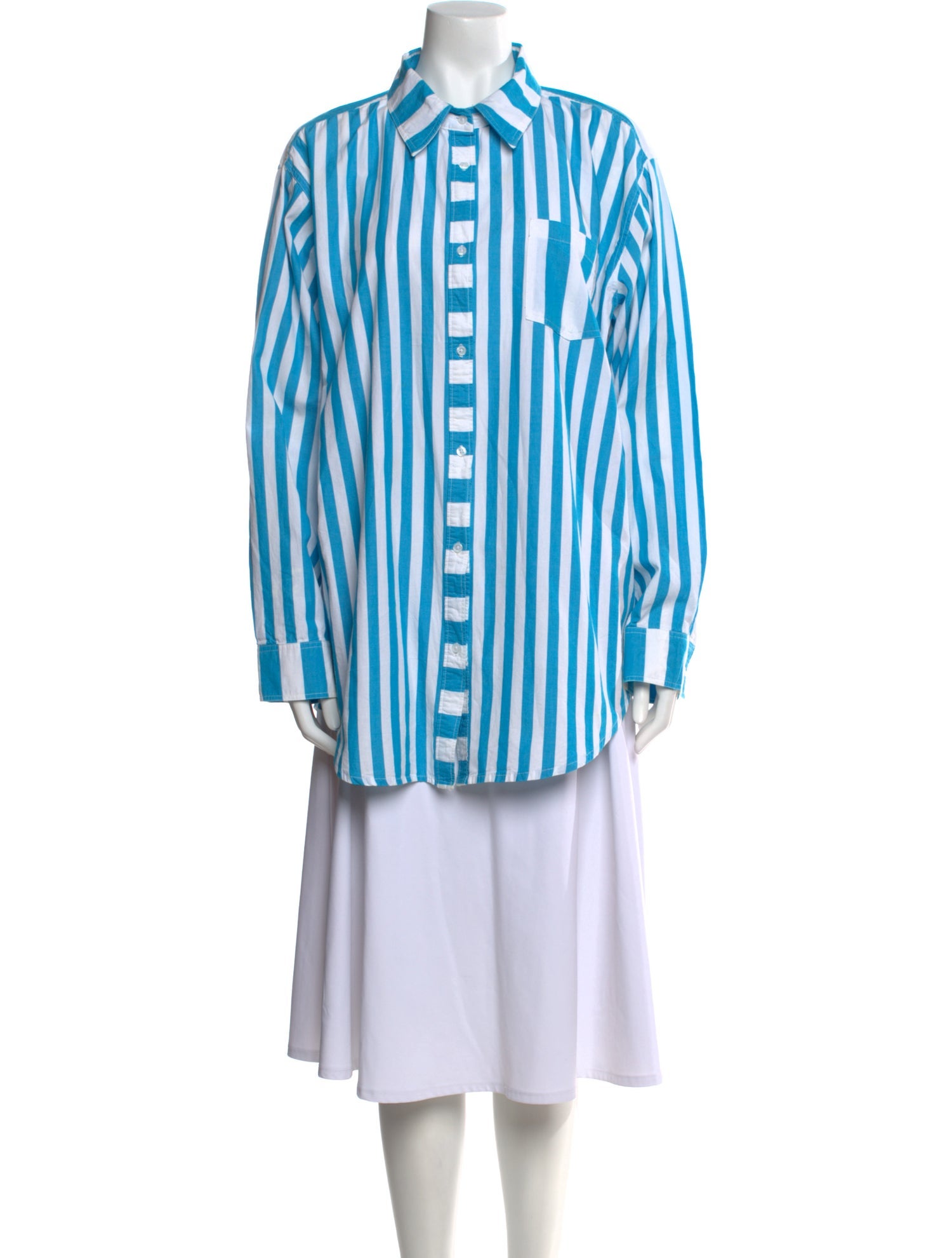 Solid & Striped Striped Long Sleeve Tunic