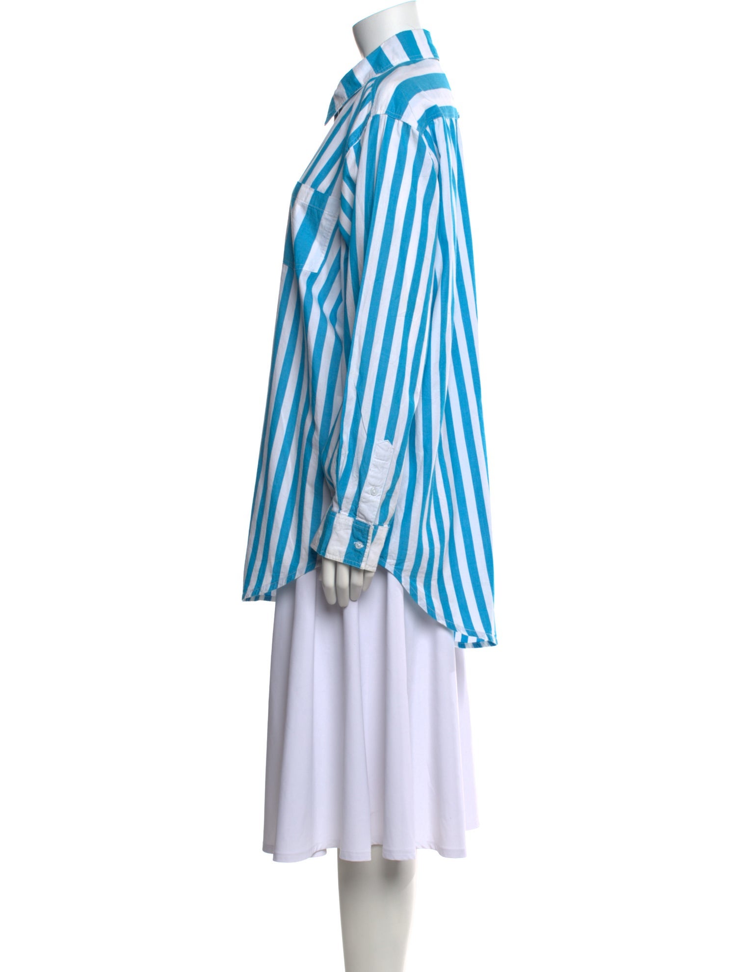 Solid & Striped Striped Long Sleeve Tunic
