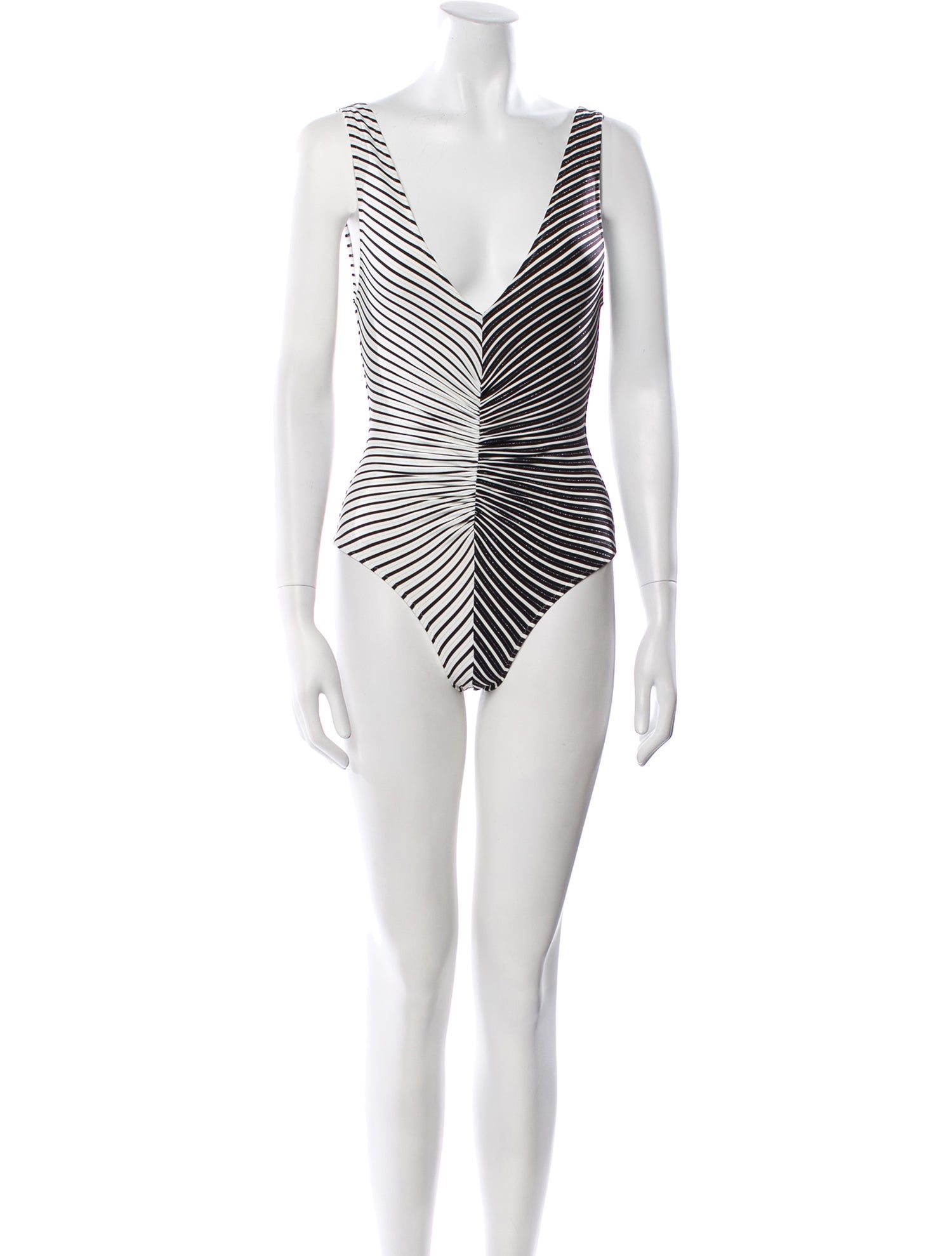 Solid & Striped Striped One-Piece