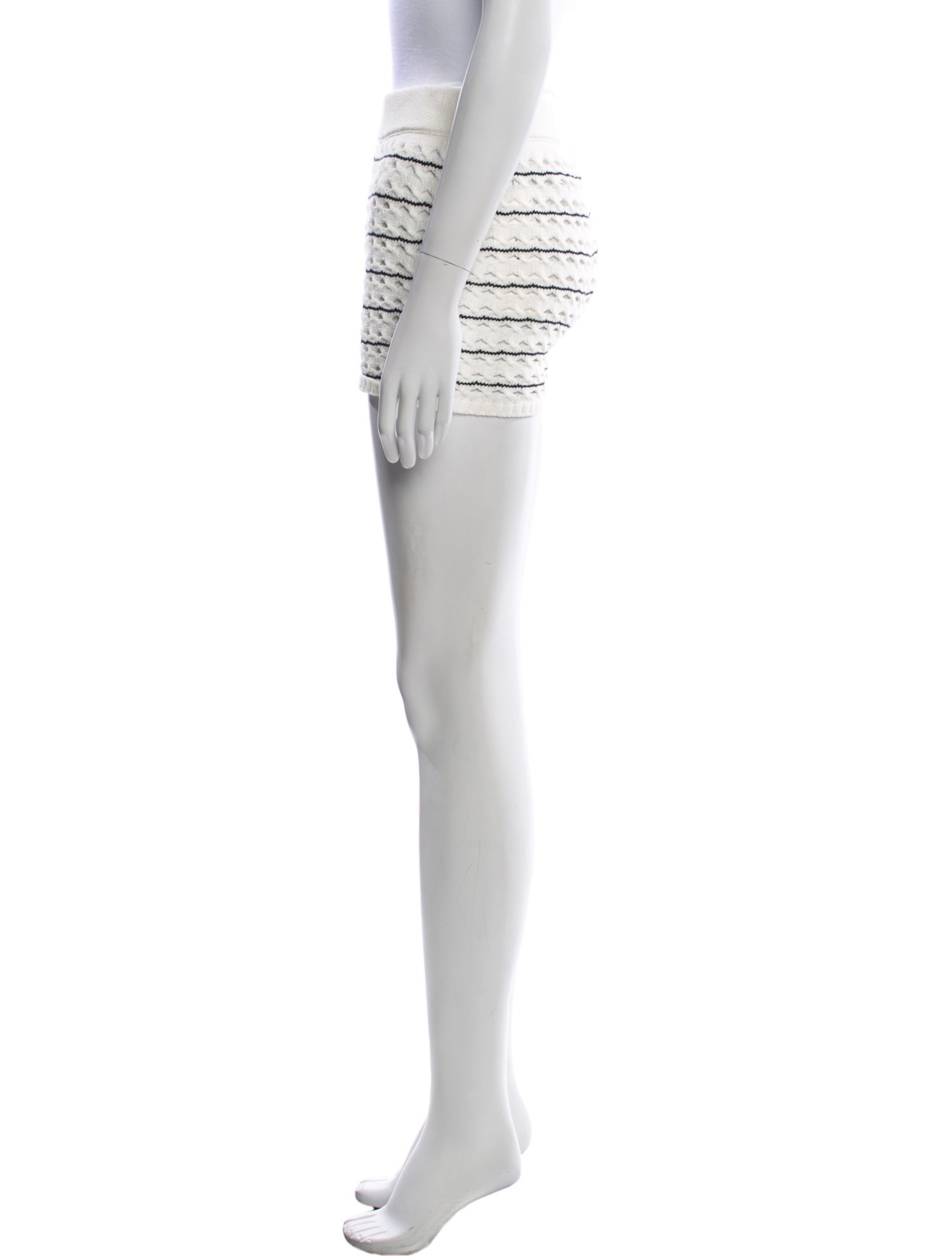 Solid & Striped Striped Mini Shorts