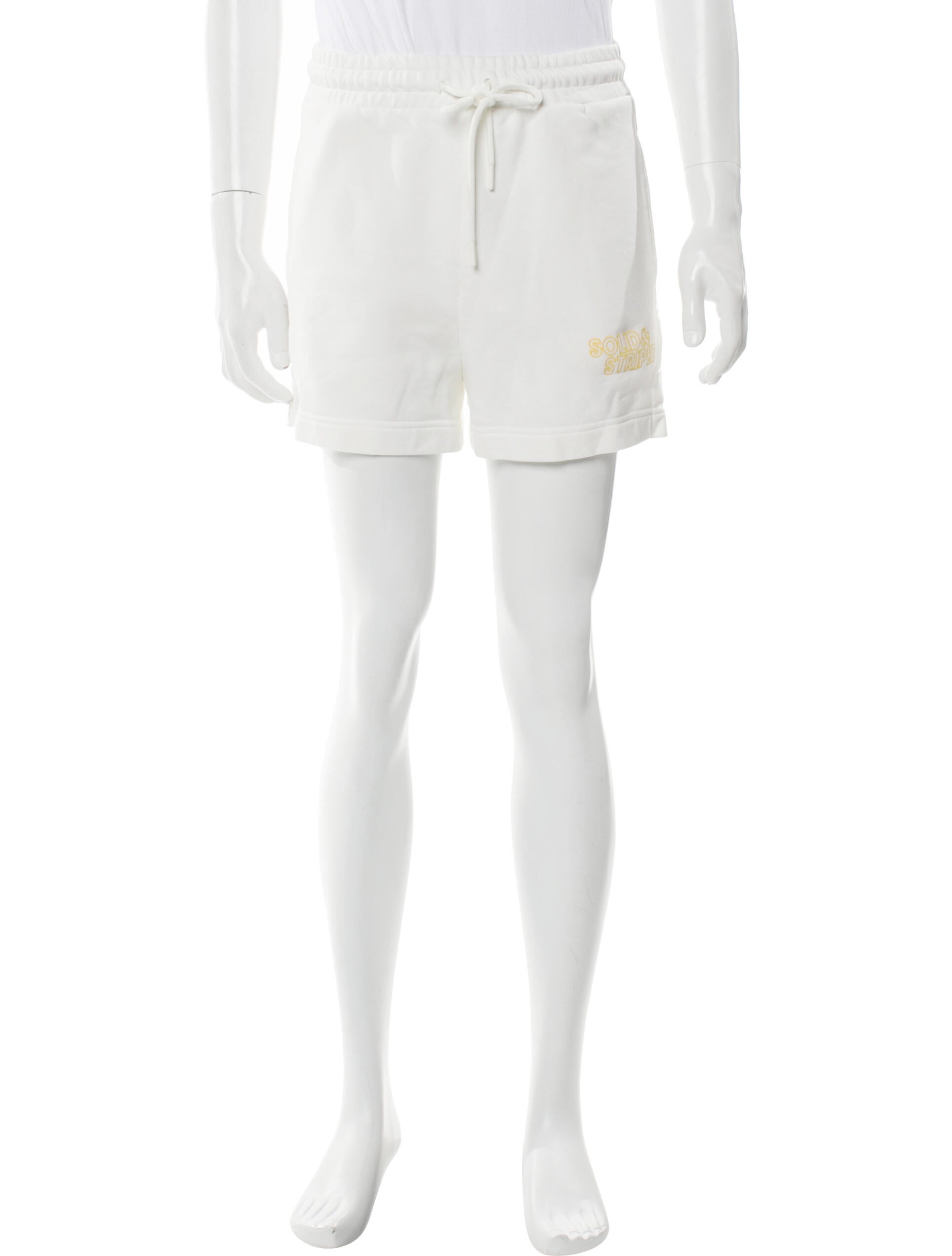Solid & Striped Mini Shorts