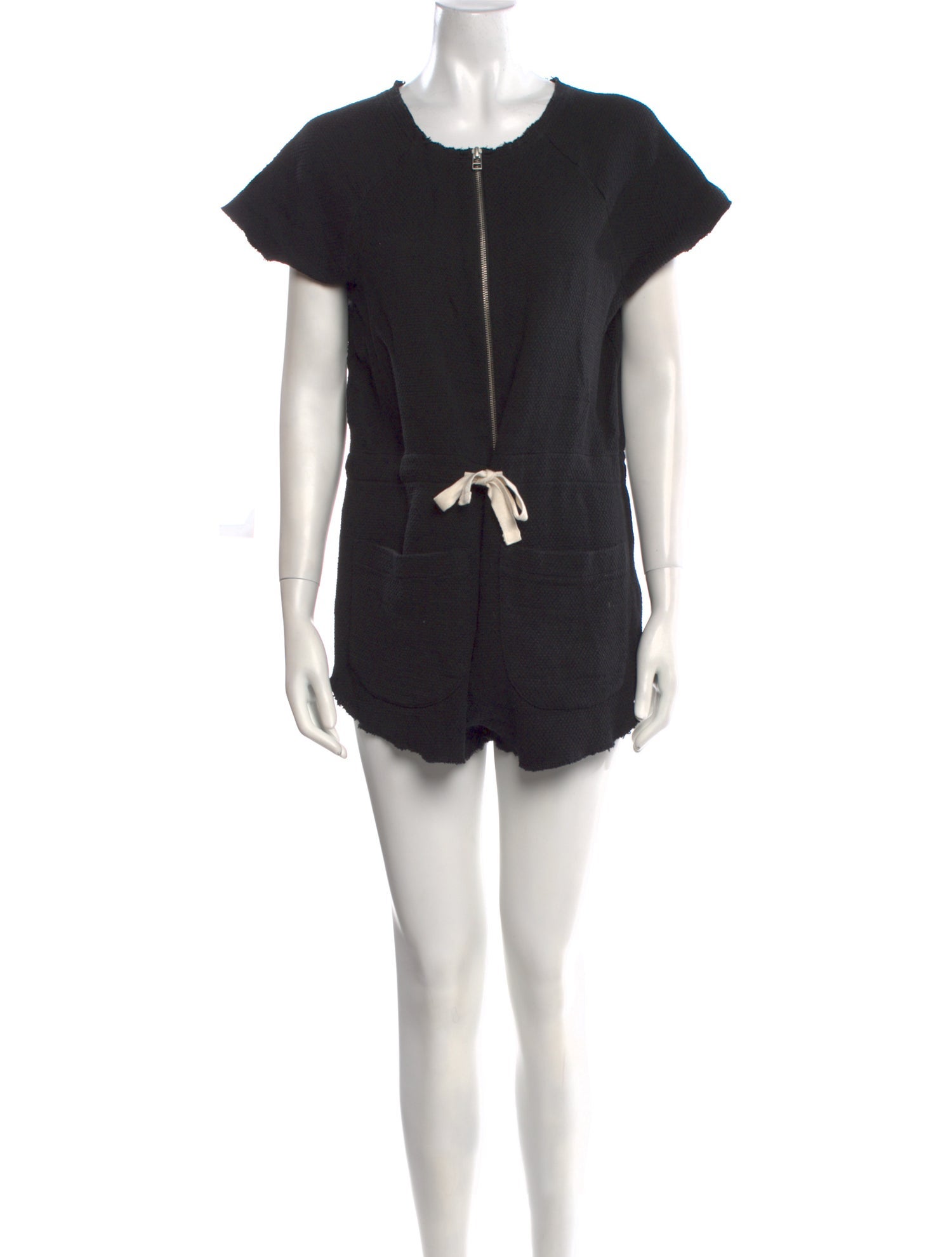 Solid & Striped Scoop Neck Romper